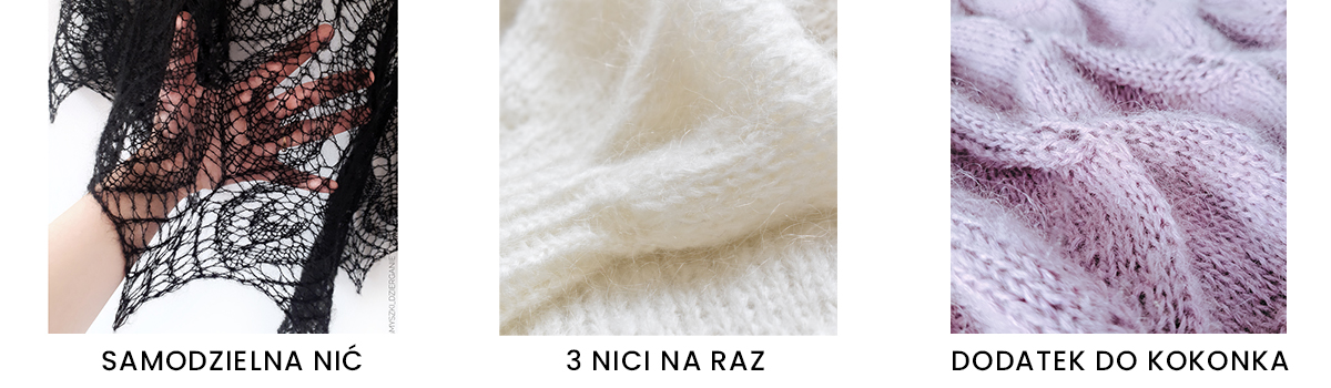 KOKONEK Brushed Mohair NAVY 28 g/ 250 m 