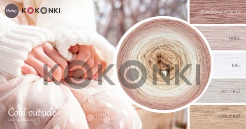 KOKONEK MERINO Cold outside 691 300 g/ 1400 m