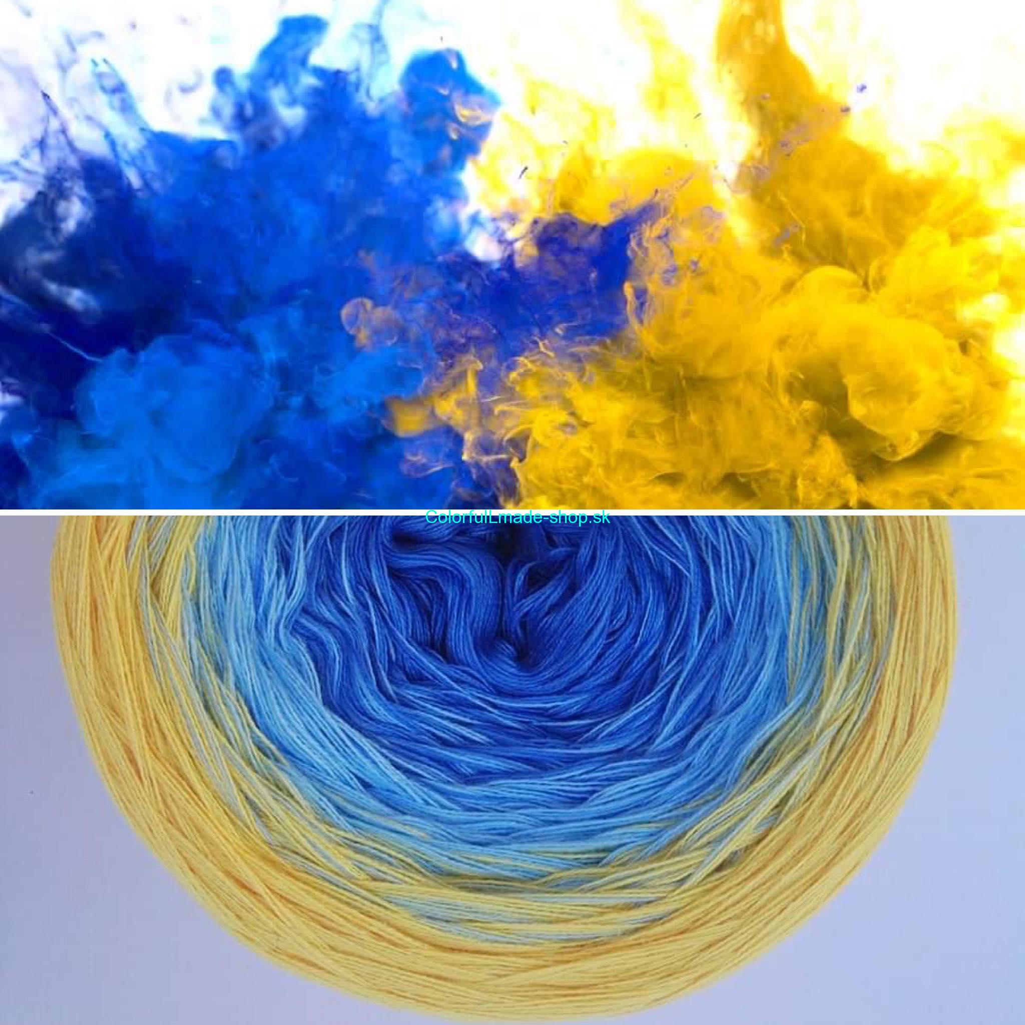 Kouzelné klubko Long Color Magic 033 250g /1000 m