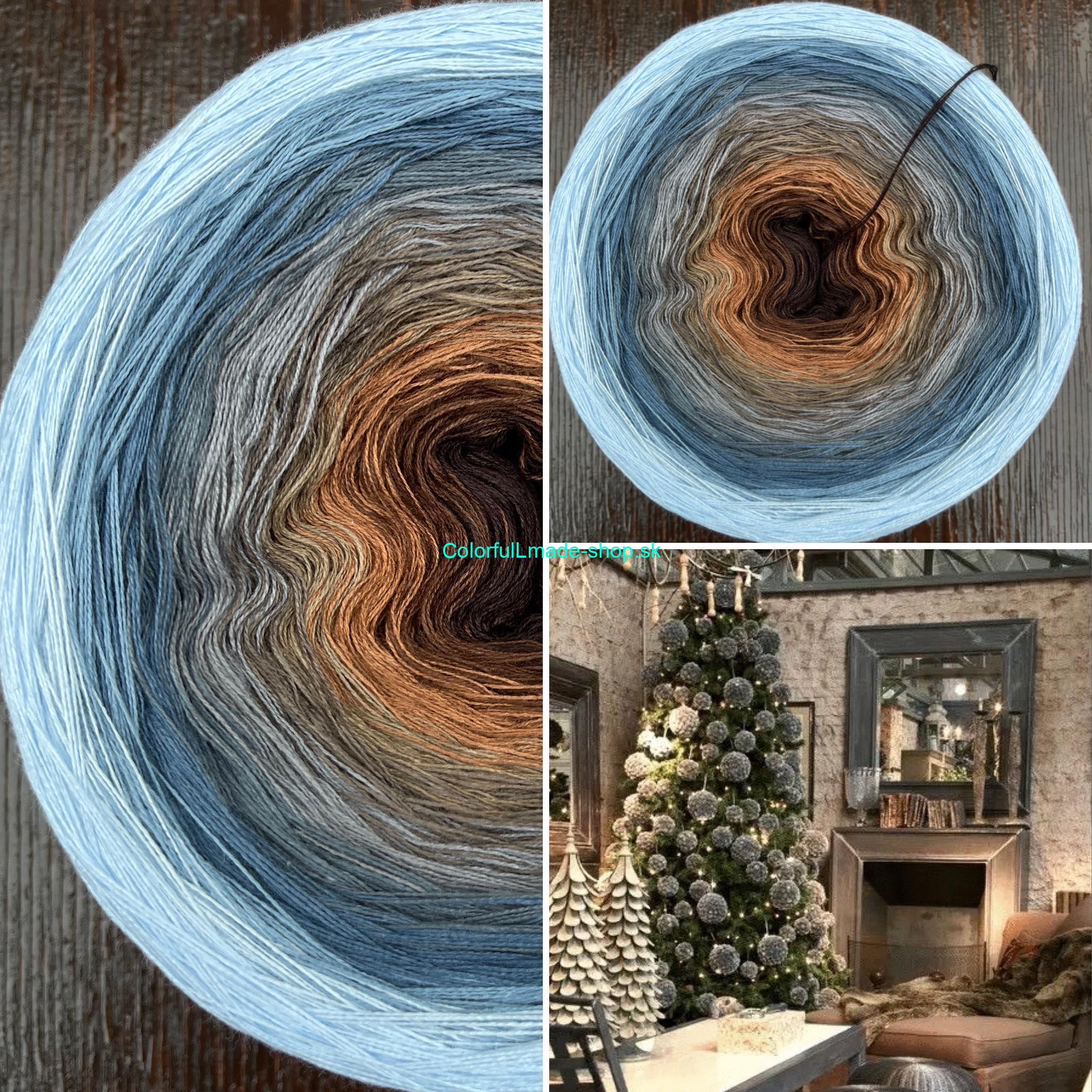 Kouzelné klubko Magic Beauty Christmas 350g /1700 m