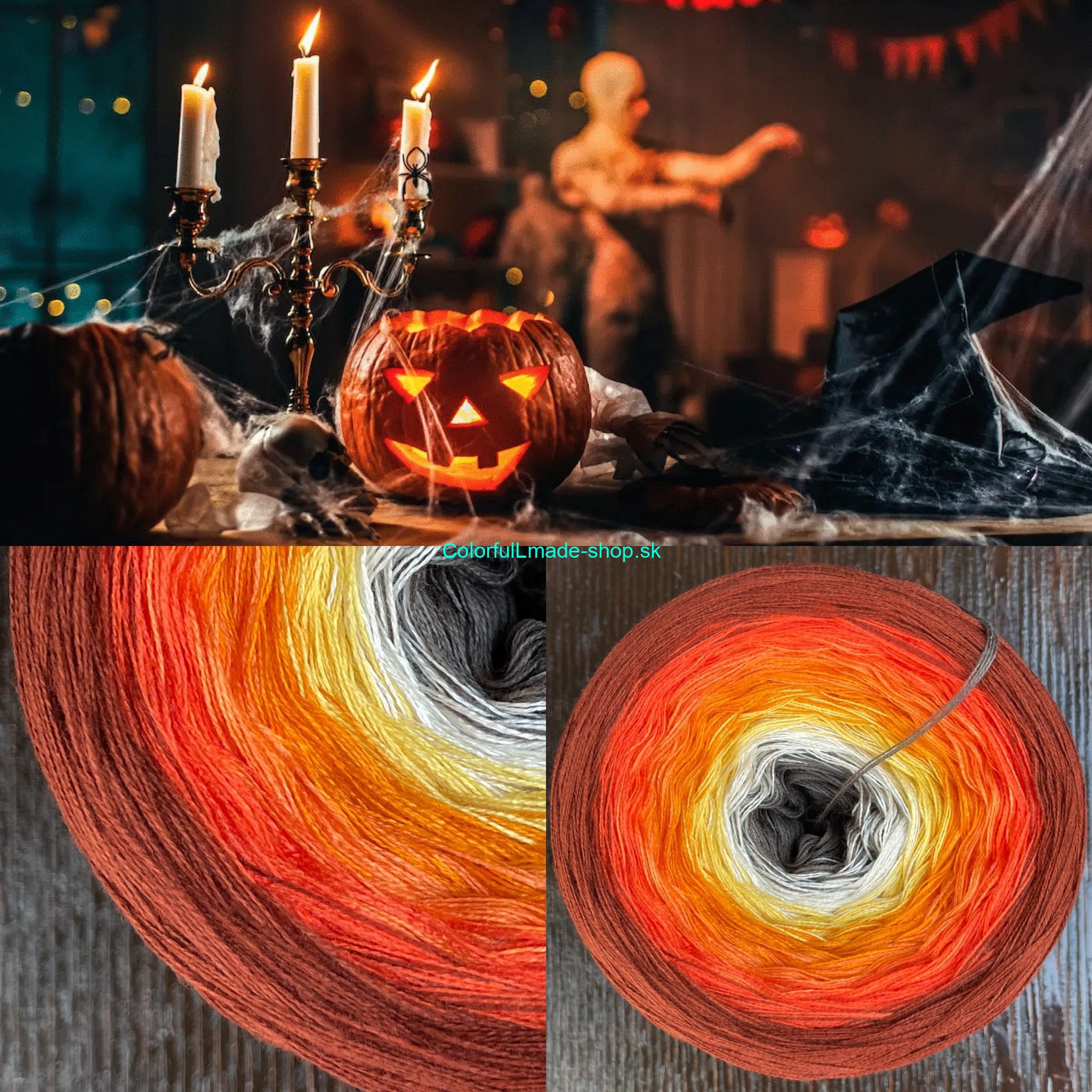 Kouzelné klubko Halloween II 360g /1800 m