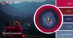 KOKONEK MERINO 772 Shared moments 210 g/ 1000 m