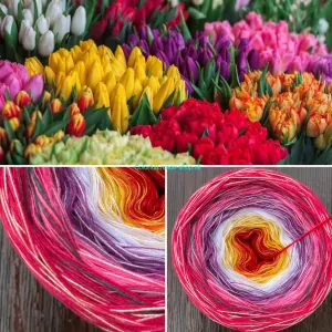 Kouzelné klubko Multicolor XXIV 200g /1000 m