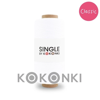 KOKONEK SINGLE CLASSIC bílá 53g/ 800 m 