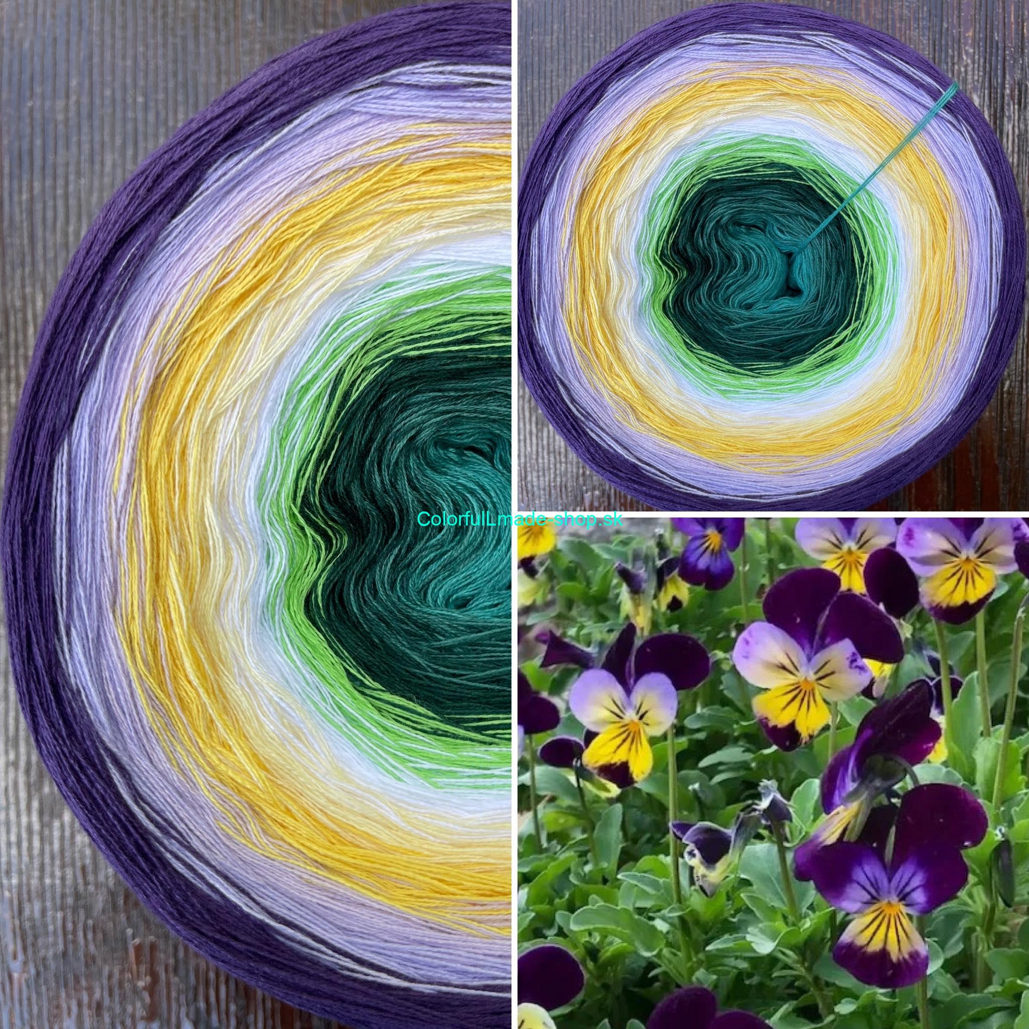 Kouzelné klubko Magic Beauty Viola II 300g /1500 m