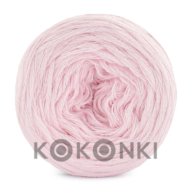 KOKONEK ReCotton světle růžová 210 g/ 1200 m