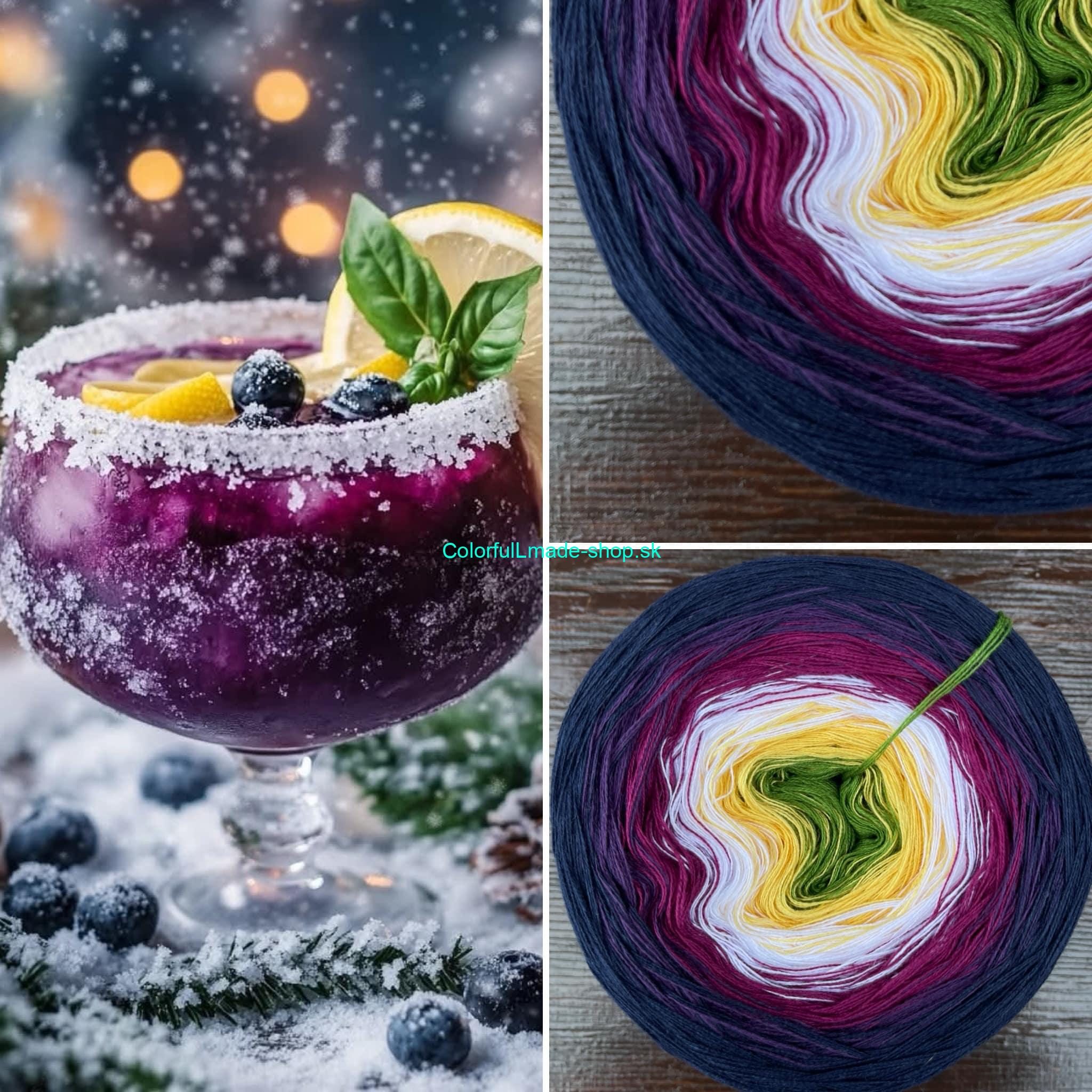 Kouzelné klubko Cocktail III 200g /1000 m