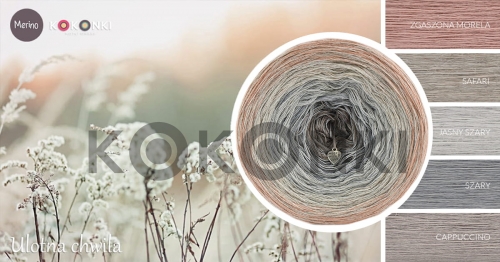 KOKONEK MERINO Fleeting moment  600 210 g/ 1000 m
