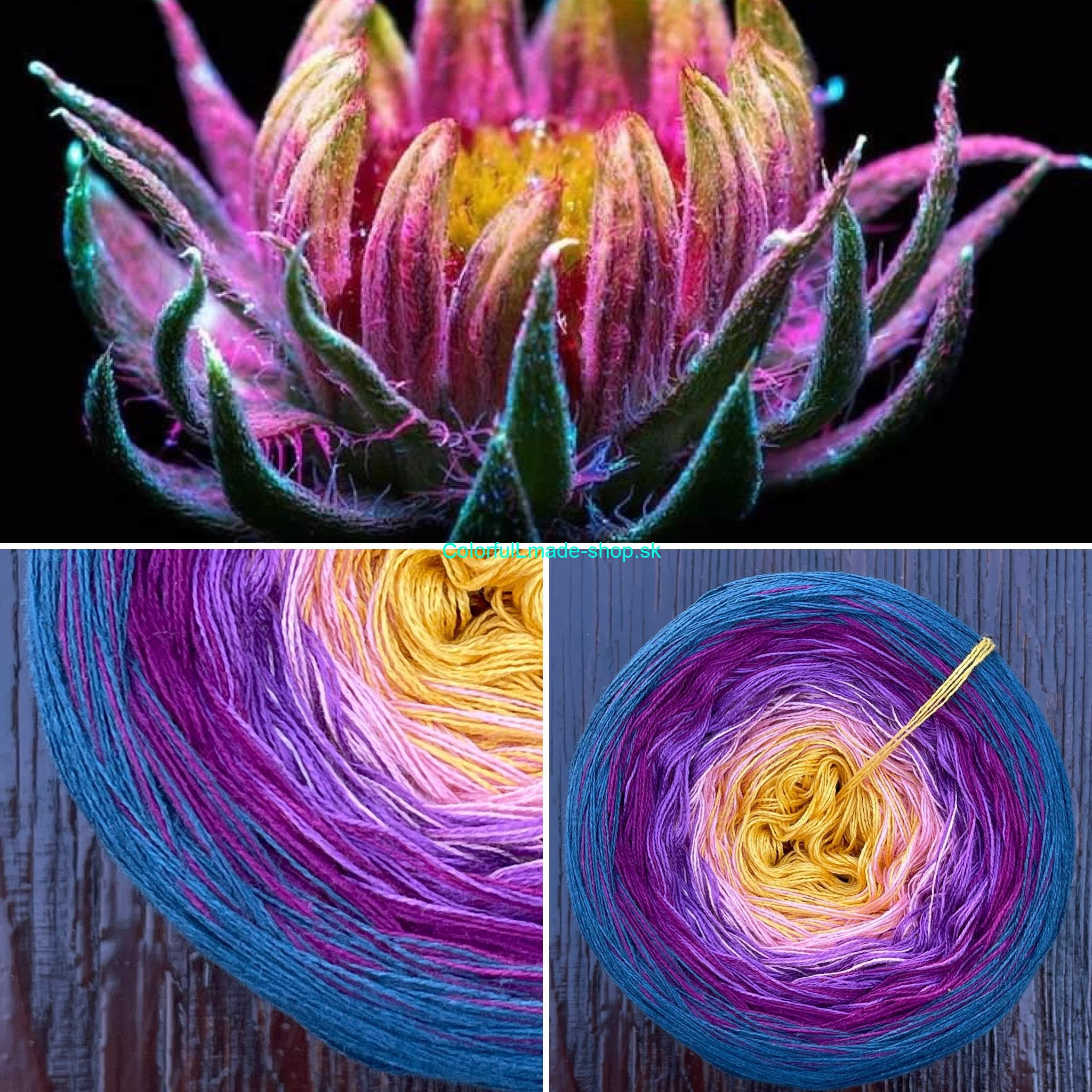 Kouzelné klubko Long Color Magic 074 250g /1000 m