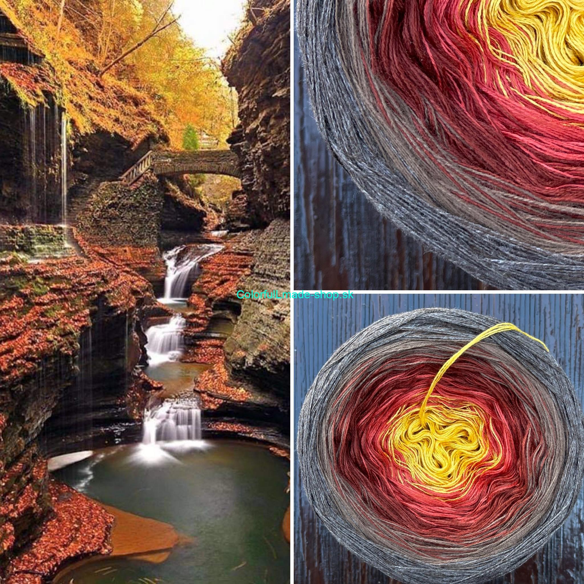 Kouzelné klubko Long Color Magic 075 250g /1000 m