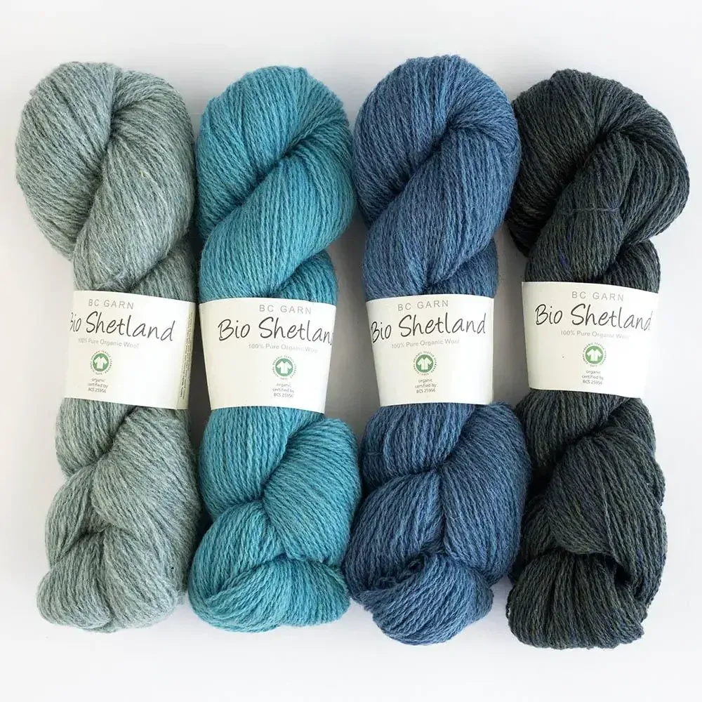 Bio Shetland GOTS - aquamarin 70