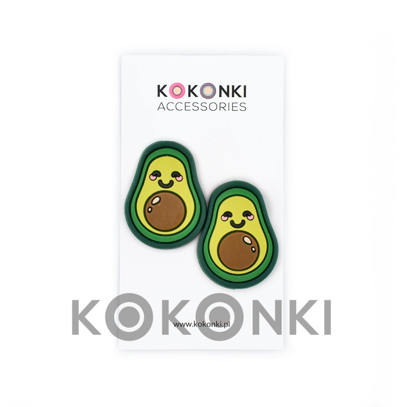 Zarážky na jehlice KOKONKI AVOKÁDO