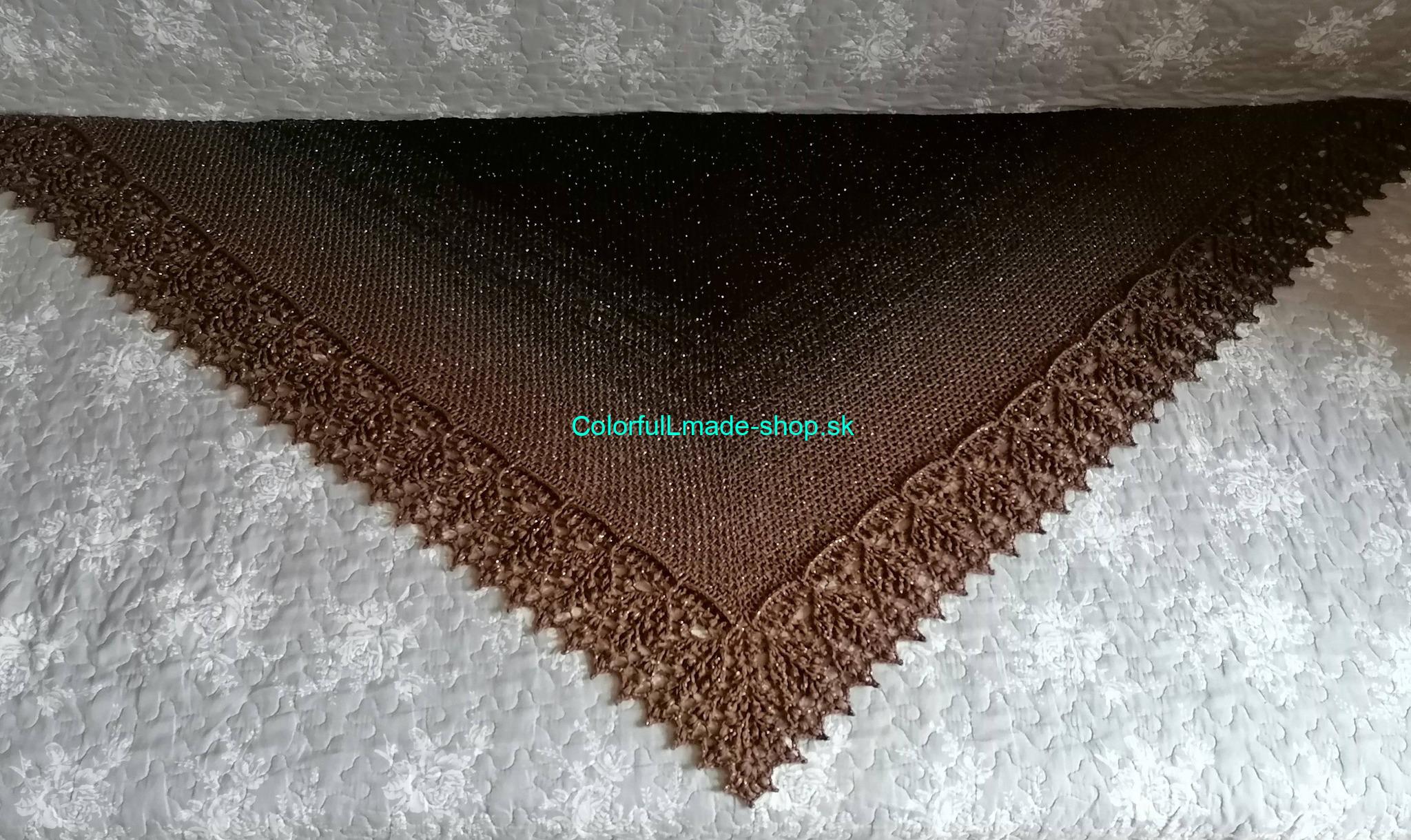 Limitovaná edice No.180 glitter schwarz/gold 220g /1000 m