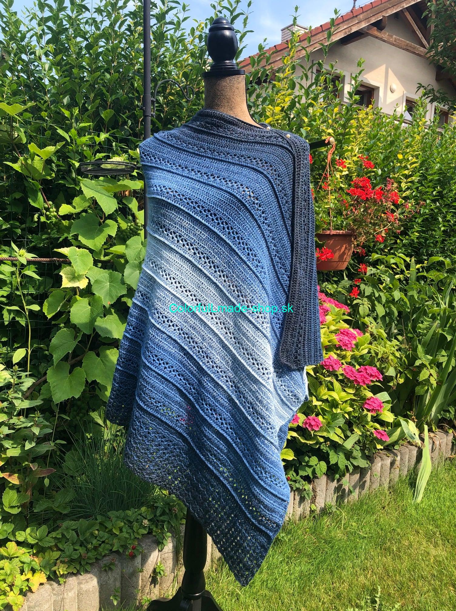 Kouzelné klubko Magic OMBRE Blue Jeans 300g /1500 m