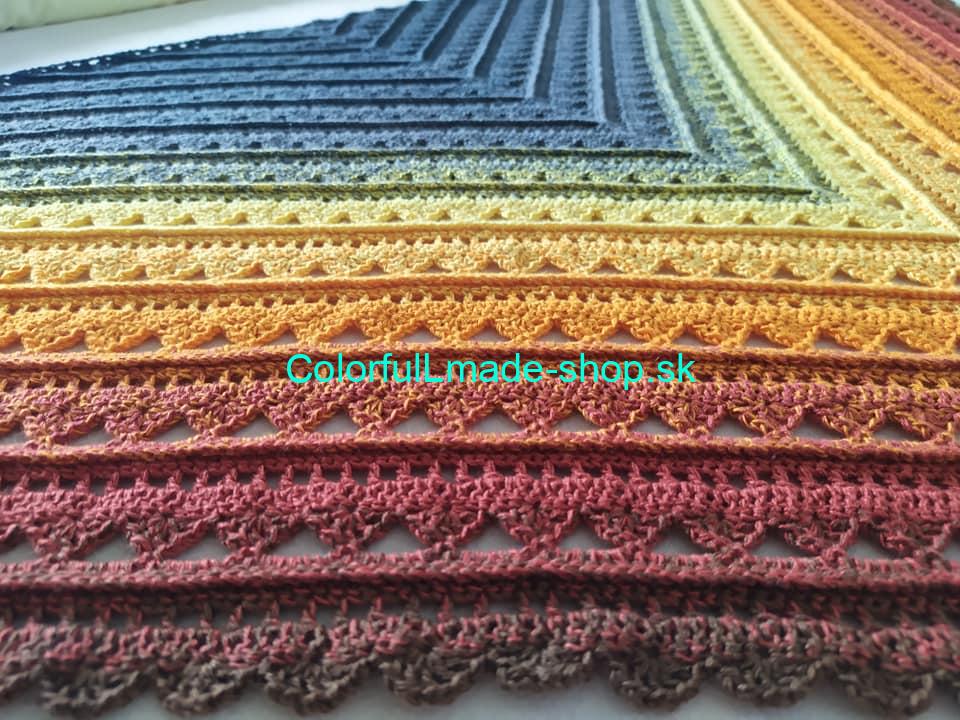 Kouzelné klubko Pomeranč II 200g /1000 m