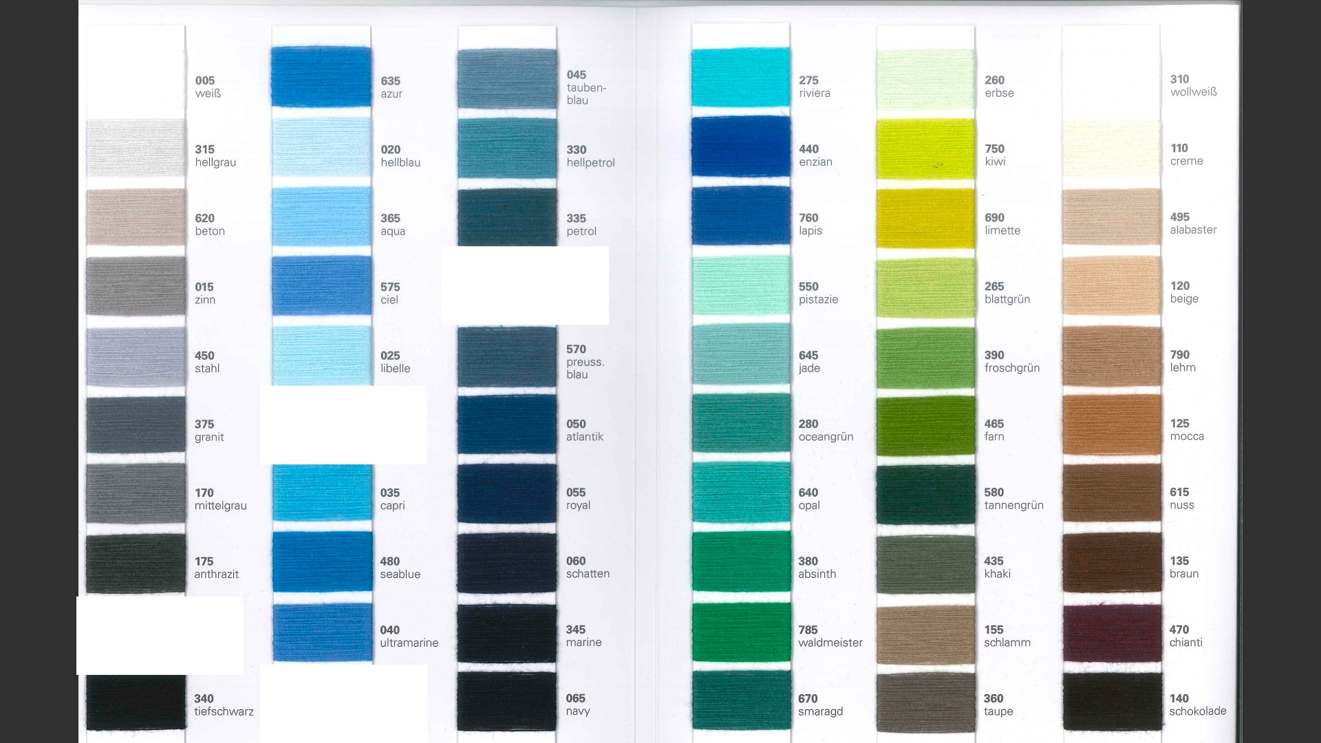 Klubko JEDNOBAREVNÉ 4-nitka 250g /1000 m