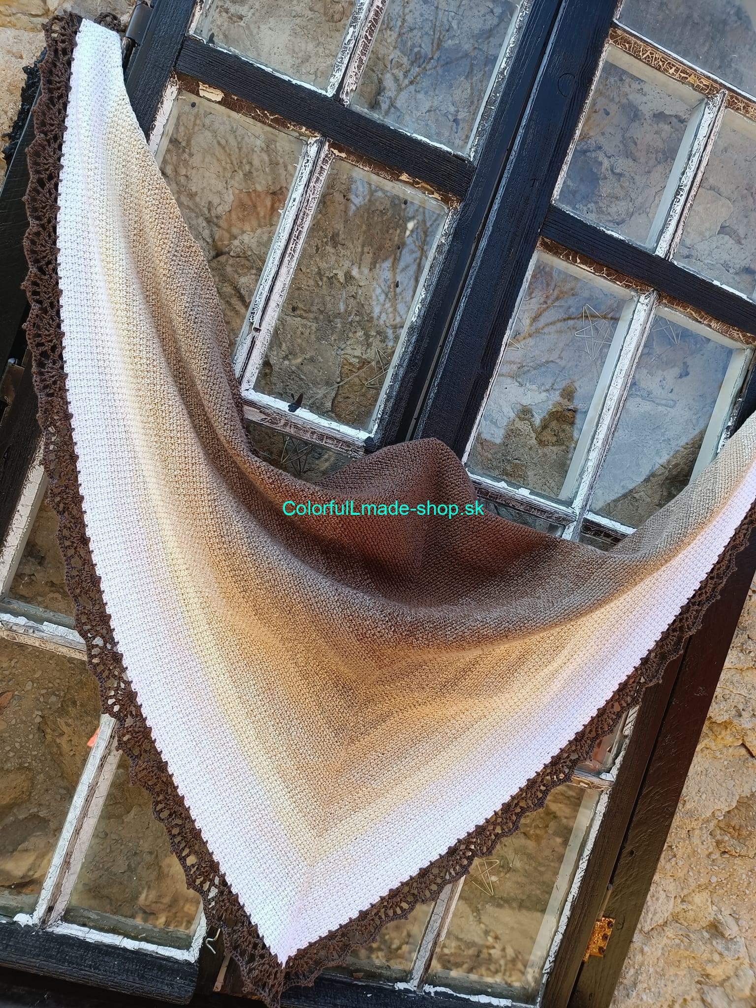 Kouzelné klubko Magic OMBRE Cappuccino 300g /1500 m