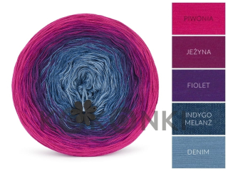 KOKONEK Classic Hlubina v očích B114 200 g/ 1000 m