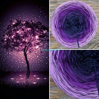 Limitovaná edice No.40 glitter schwarz 300g /1500 m