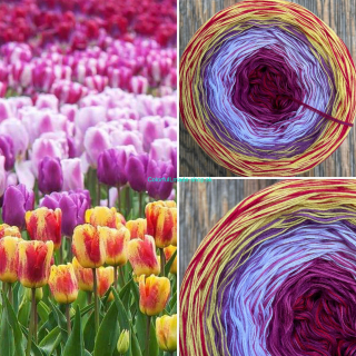 Kouzelné klubko Multicolor IV 400g /1500 m