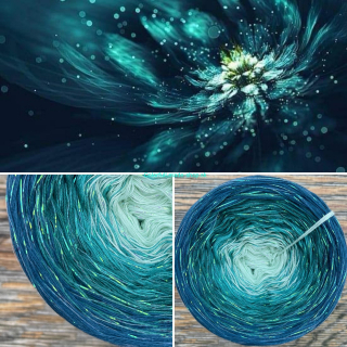 Limitovaná edice No.38 glitter irise 300g /1500 m