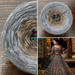 Limitovaná edice No.79 glitter silver 200g /1000 m