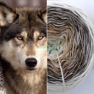 Kouzelné klubko Duha XII béžová 250g /1000 m