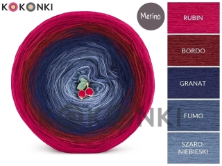 KOKONEK MERINO 772 Shared moments 210 g/ 1000 m