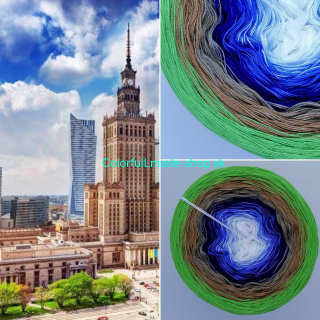 Kouzelné klubko Metropolis Varšava 250g /1000 m