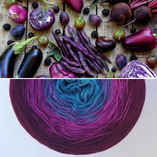 Kouzelné klubko Long Color Magic 037 250g /1000 m