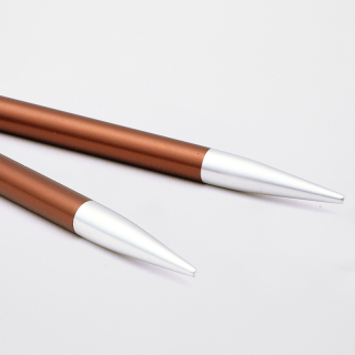 Jehlice KnitPro Zing výměnné 5,50 mm Sienna 13 cm