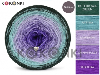 KOKONEK MERINO Sky power 701 210 g/ 1000 m